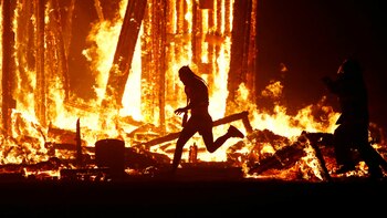 Aaron Mitchell corre por la