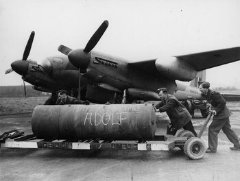 Una HC 4000 es cargada