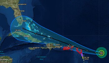 Huracán Irma, con categoría 4,