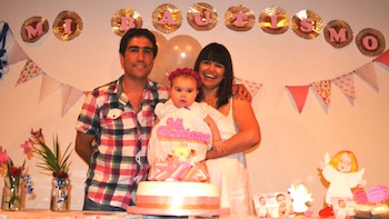 Hugo, Valeria y Clara. Les