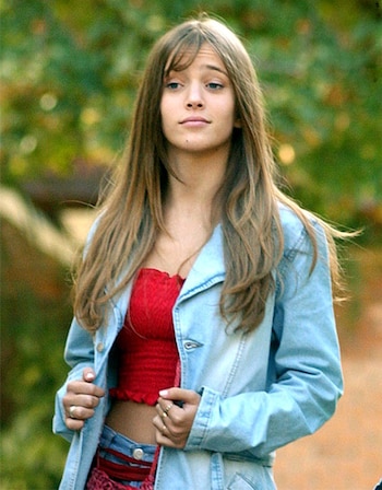 Luisana Lopilato en el 2001,