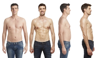 Uri Sabat tras concluir la prueba (Mens Health)