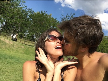 Andrés y Cande están de novios hace casi dos años