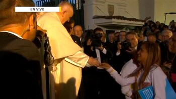 El papa Francisco en la