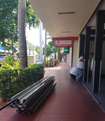 Los habitantes ya reforzaron las