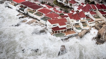 Así quedó St. Maarten luego