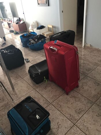 Sabrina Olmedo decidió no evacuar