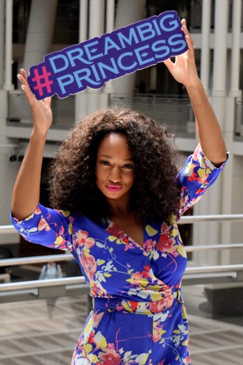 Adrienne Monique Coleman, actriz de Disney Channel, comprometida con la campaña (Meg Schwartz)