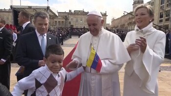 El papa Francisco, con la