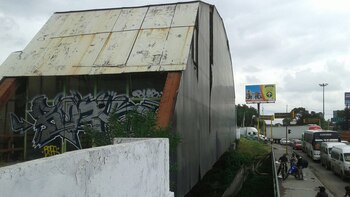 La entrada al Puente de