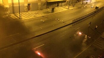 Hay gente armada en las