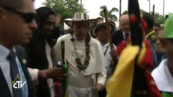 El papa Francisco a su