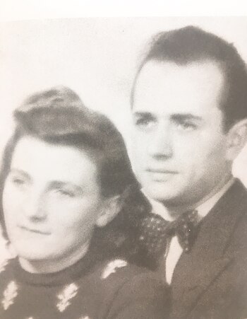 León y Janka en sus años de juventud, sin presagiar el horror que padecieron