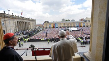 El papa Francisco en la