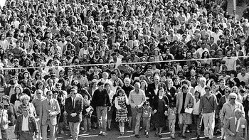 Las multitudinarias marchas del silencio