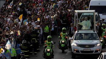 El papa Francisco está de