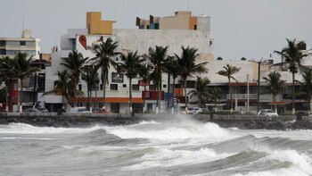 El huracán Katia golpeó México