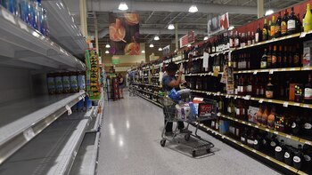 La llegada del huracán Irma