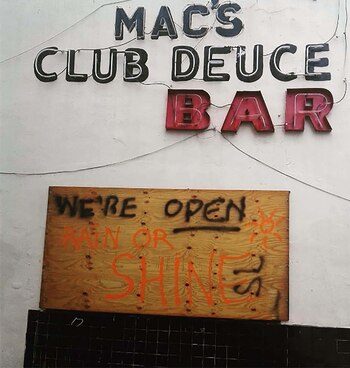 La última publicación en la cuenta de Instagram del bar (1 pm, hora de Miami)