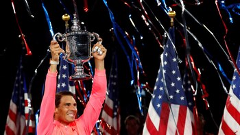 Rafael Nadal llega como número