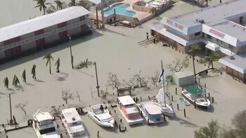 Así quedó Cayo Largo en