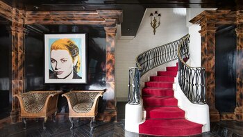 El lujoso departamento se encuentra