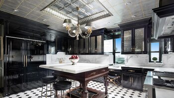 La cocina cuenta con una