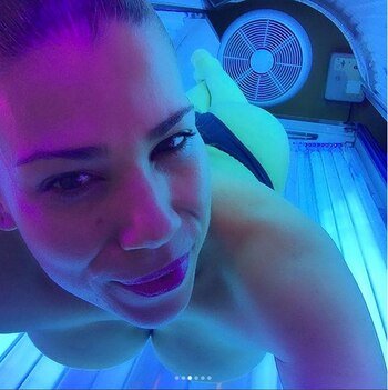 La modelo mantiene intacta su