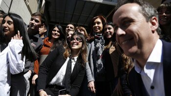 La ex mandataria volvió a