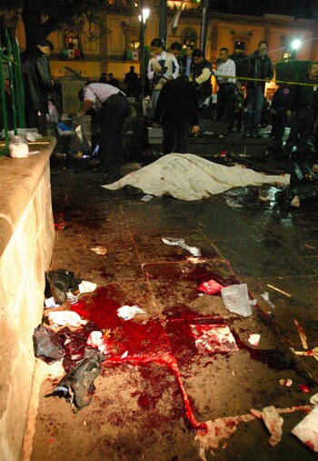 Las escenas dantescas permanecen en