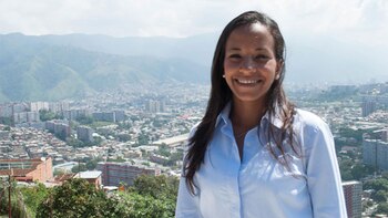 Marialbert Barrios llegó a la