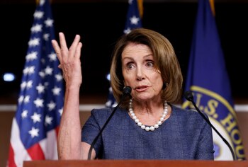 Nancy Pelosi, líder demócrata en
