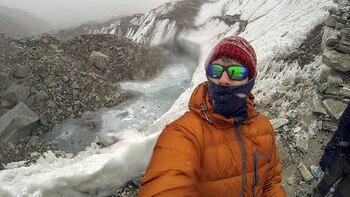 Durante su recorrido por el