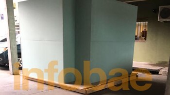 La Gendarmería recreó el baño