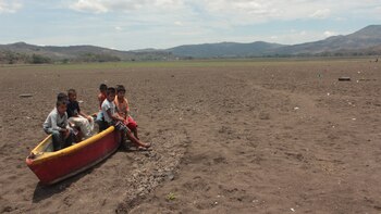 La laguna de Atescatempa en