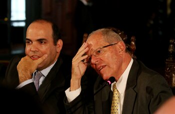 El presidente Pedro Pablo Kuczynski