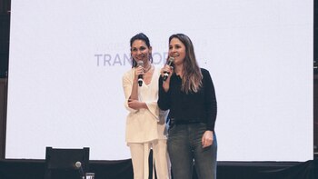 María Cherñajovsky y su hermana