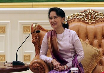 Aung San Suu Kyi, símbolo