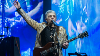 Juanse tuvo un excelente show.