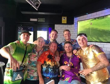 Parte del grupo de la