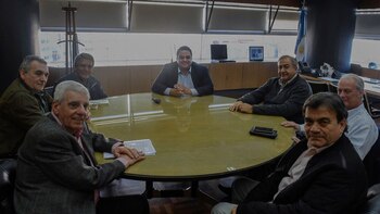 El ministro Triaca mantiene reuniones