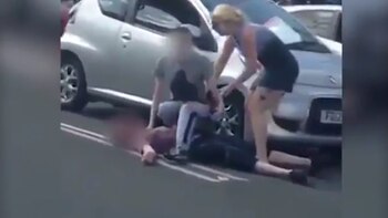 El amigo y una mujer