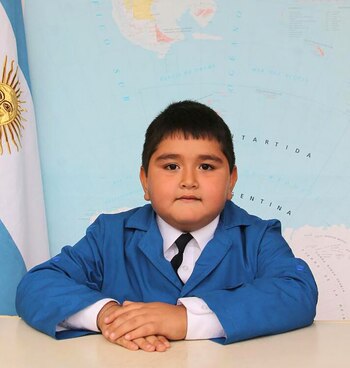 Matías Suárez tenía apenas ocho