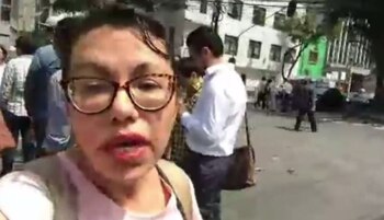 La periodista de Infobae, Juliana
