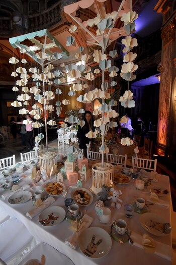 La mesa decorada por Javier