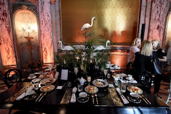 “Noir Flamingos” by Marcelo Mazza