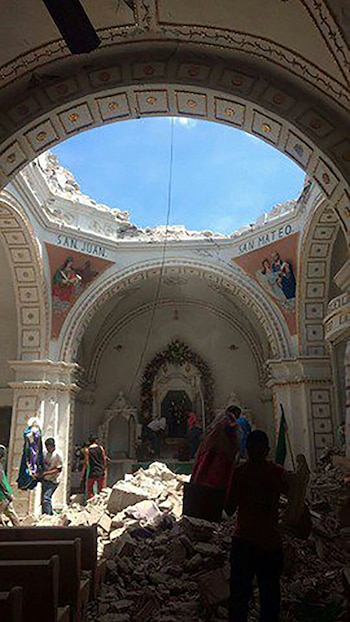 La cúpula se derrumbó y