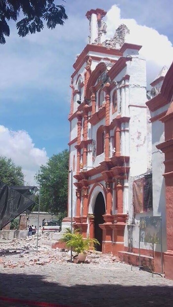 La Iglesia de Chalcatzingo (Gentileza: