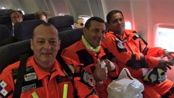 Rescatistas de Panamá viajaron a México