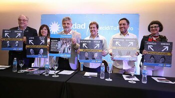 Los candidatos de Unidad Porteña